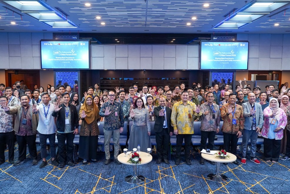 JFCF 2026 resmi ditutup dengan 3.000 peserta dan lebih dari 5.000 penonton daring. Simak kolaborasi lanjutannya melalui GovTechAthon 2026.